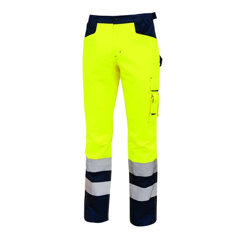 u-power pantalone da lavoro  light giallo fluo tg. xl