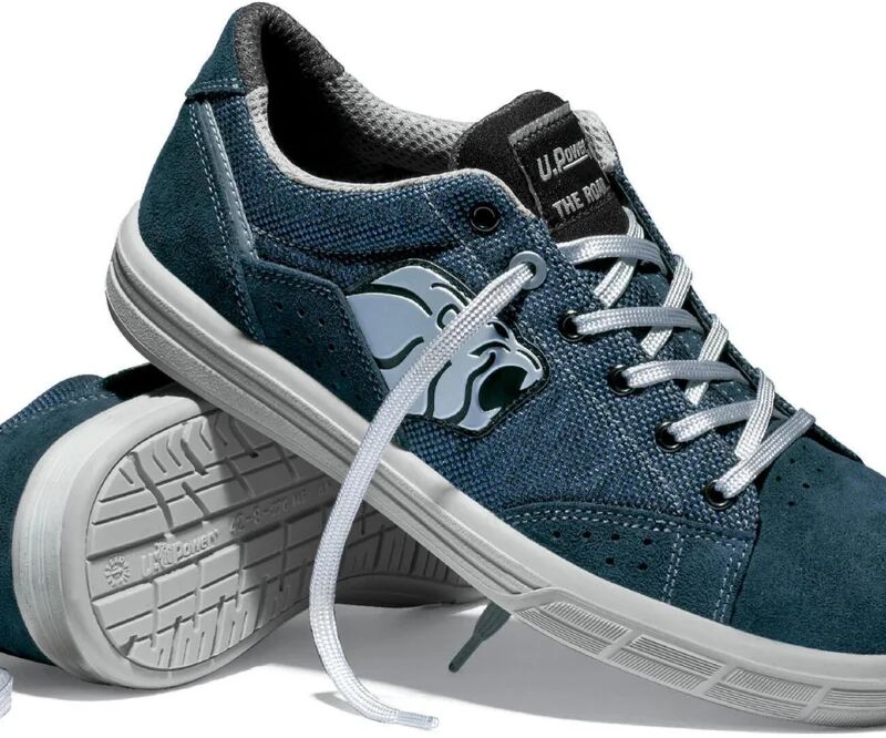 u-power scarpe antinfortunistiche basse  trophy s1p n° 48 blu