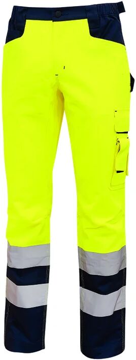 u-power pantalone da lavoro  beacon giallo fluo tg. l