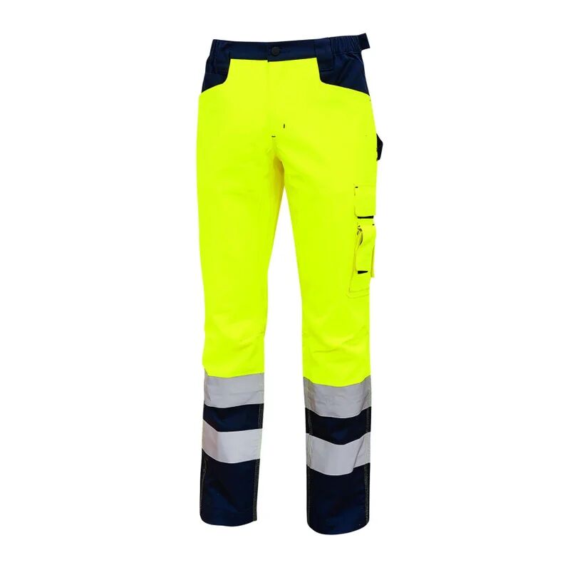 u-power pantalone da lavoro  beacon giallo fluo tg. 3xl