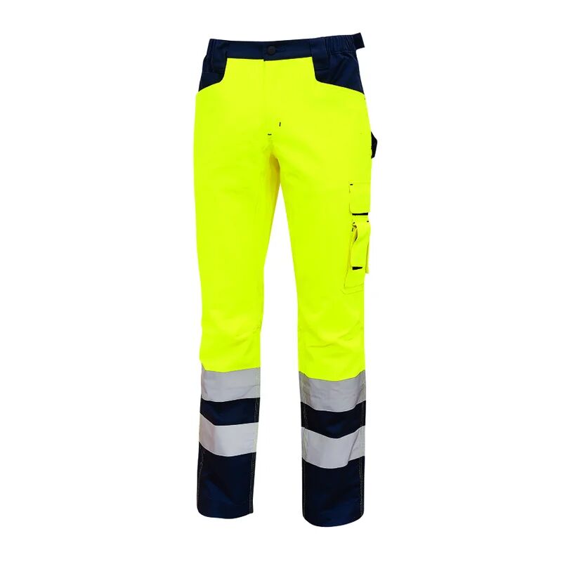 u-power pantalone da lavoro  beacon giallo fluo tg. 4xl