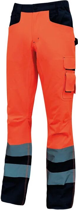 u-power pantalone da lavoro  beacon arancione fluo tg. m