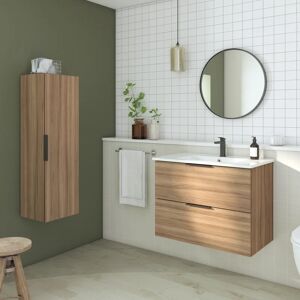 Leroy Merlin Lavabo rettangolare SELLA L 80 x P 48 x H 18 cm in ceramica bianco