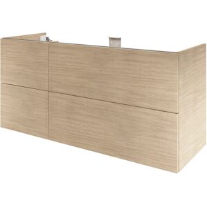 SENSEA Mobile da bagno sotto lavabo Neo L 135 x P 48 x H 64 cm rovere, lavabo non incluso