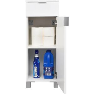 SENSEA Base per mobile bagno Essential  1 cassetto 1 anta L 30 x P 32 x H 84 cm bianco verniciato