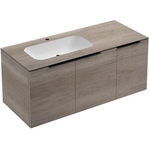 Leroy Merlin Mobile sottolavabo e lavabo Solid rovere sable L 120 x H 83 x P 51 cm