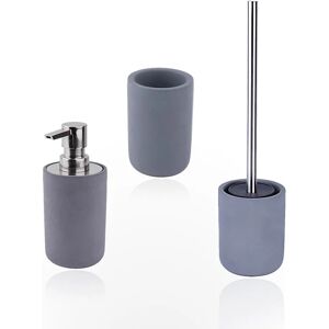 SENSEA Set di accessori da bagno  APOLLON grigio scuro