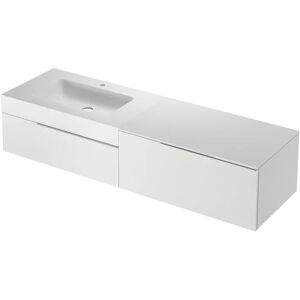 Leroy Merlin Mobile sottolavabo e lavabo Ginevra bianco opaco L 170 x H 36 x P 51 cm