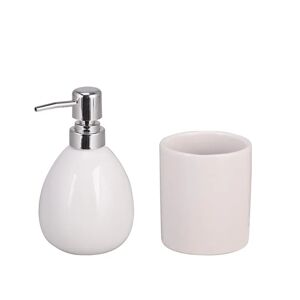 SENSEA Set di accessori da bagno  in ceramica bianco
