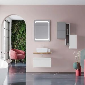 Leroy Merlin Cassetti per mobile bagno (componibili) Ofset 60 x 46 x 33 cm bianco