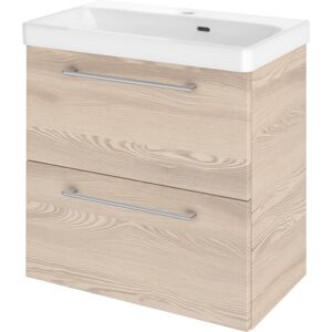 SENSEA Mobile da bagno sotto lavabo Remix L 60 x P 33 x H 58 cm marrone, lavabo non incluso