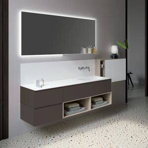 Leroy Merlin Mobile da bagno sotto lavabo bianco, lavabo non incluso