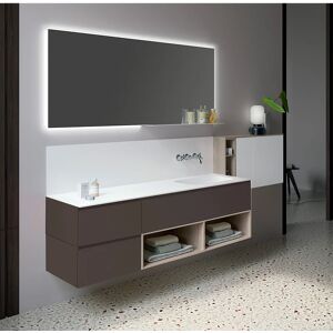 Leroy Merlin Mobile da bagno sotto lavabo bianco, lavabo non incluso