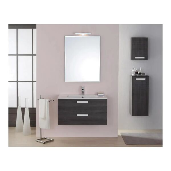 leroy merlin mobile sottolavabo e lavabo key rovere l 90 x h 48 x p 46 cm