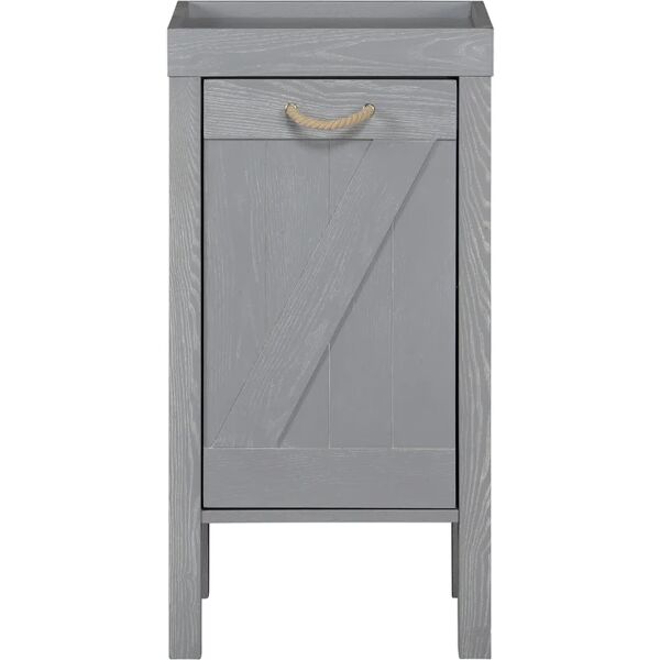 homesight colonna per mobile bagno 1 anta l 41 x p 35 x h 80 cm finitura grigio patinato