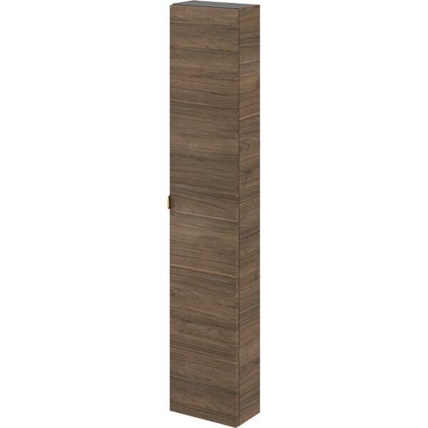 sensea colonna per mobile bagno neo 1 anta l 30 x p 17 x h 154 cm rovere noce legno effetto naturale