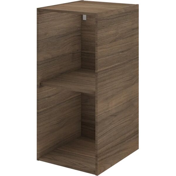 sensea colonna per mobile bagno neo l 30 x p 35 x h 64 cm marrone legno effetto naturale