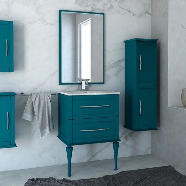 baden haus mobile da bagno sotto lavabo tiffany l 60 x p 46 x blu, lavabo non incluso