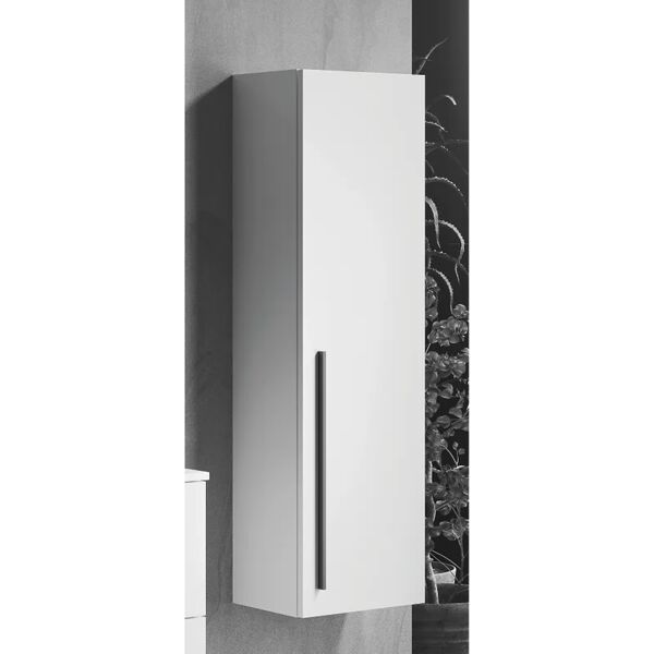 visobath colonna per mobile bagno mia 1 anta l 35 x p 27 x h 120 cm blanco ada verniciato