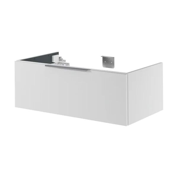 sensea mobile da bagno sotto lavabo neo l 120 x p 48 x h 32 cm bianco, lavabo non incluso