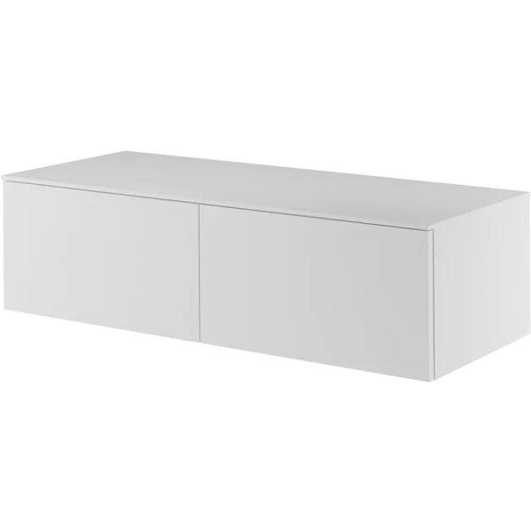 sensea mobile da bagno sotto lavabo neo l 150.3 x p 48.3 x h 33 cm bianco, lavabo non incluso