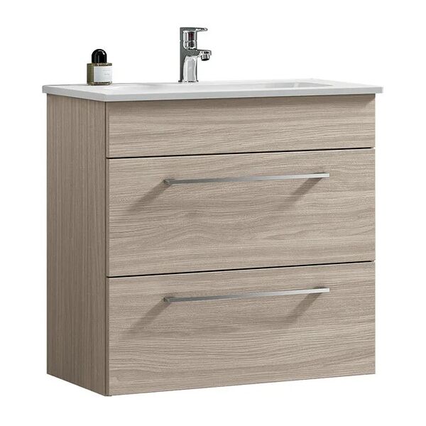 leroy merlin set mobile da bagno con lavabo giò olmo rousseau l 61 x p 40 h 61.5 cm