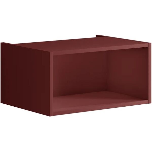 leroy merlin pensile bagno senza luce l 59.5 x p 45.3 x h 30 cm laccato opaco rosso jaipur