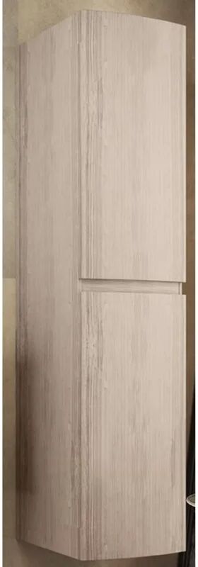 baden haus colonna per mobile bagno vague 2 ante l 40 x p 38 x h 170 cm rovere sbiancato