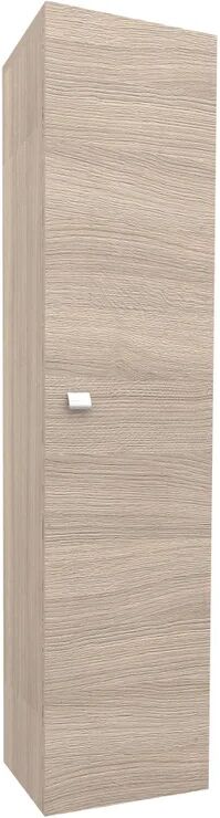 leroy merlin colonna per mobile bagno ginevra 1 anta l 31.5 x p 15.5 x h 136 cm rovere fumo laminato