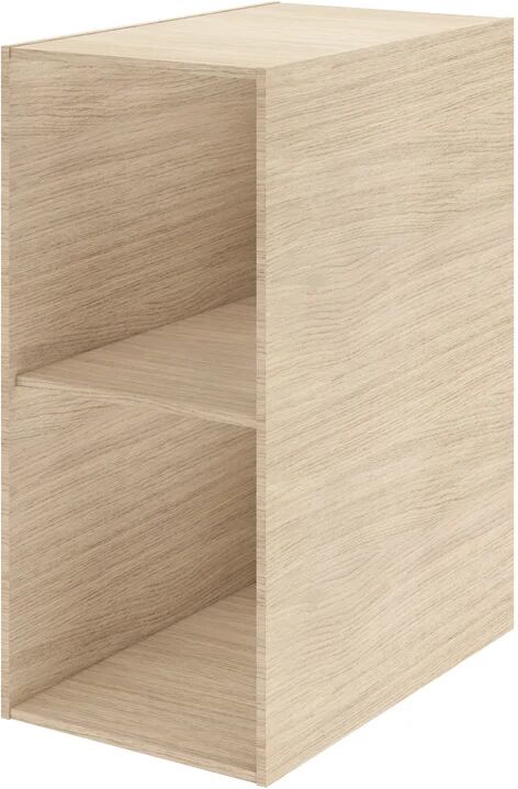 sensea colonna per mobile bagno neo l 30 x p 48 x h 64 cm marrone legno effetto naturale