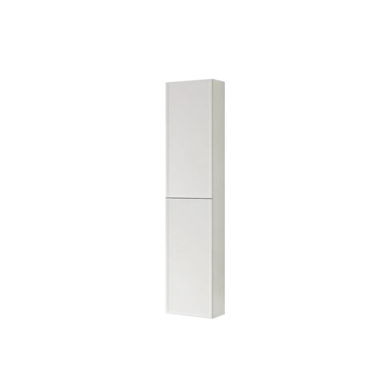 leroy merlin colonna per mobile bagno 2 ante l 30 x p 27 x h 160 cm laccato opaco bianco