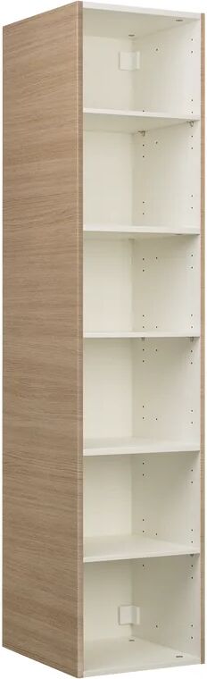 leroy merlin colonna per mobile bagno remix 1 anta l 45 x p 46 x h 140 cm rovere naturale