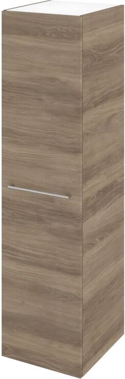 sensea colonna per mobile bagno . 1 anta l 45 x p 46 x h 173 cm rovere charleston