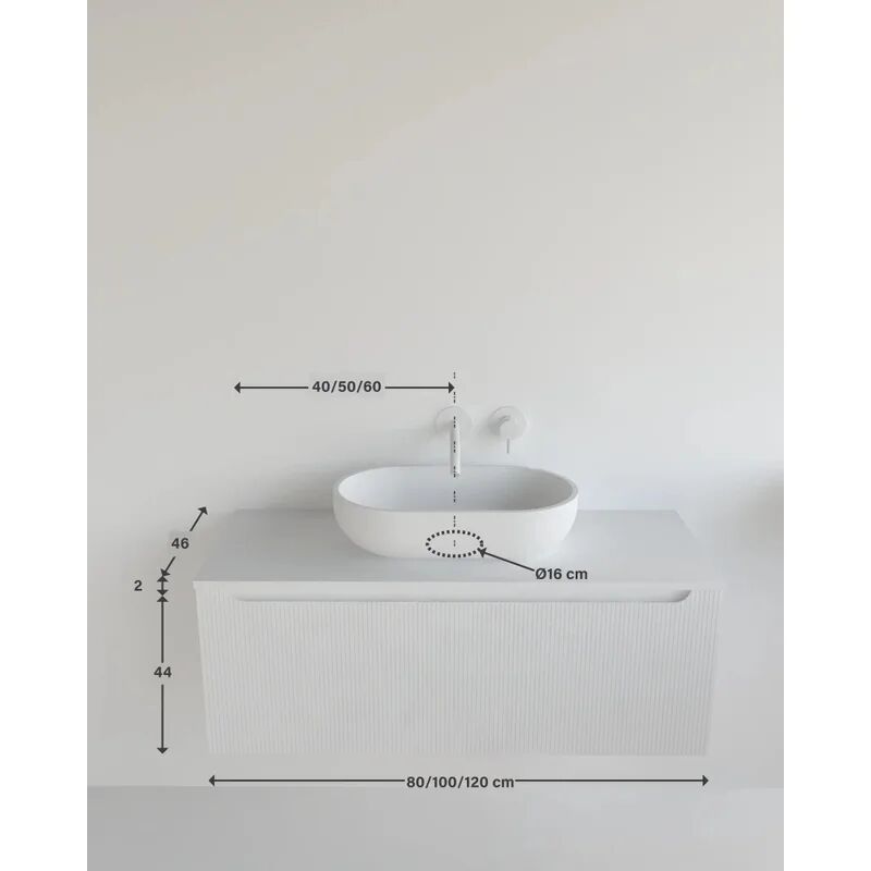 leroy merlin mobile da bagno sotto lavabo verde, lavabo non incluso