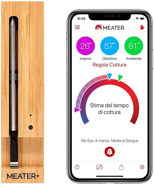 meater termometro  plus wireless per alimenti