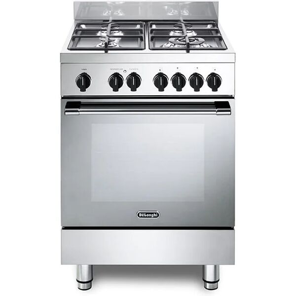 delonghi cucina freestanding accensione elettronica con manopole de'longhi gemma 66 m2 ed