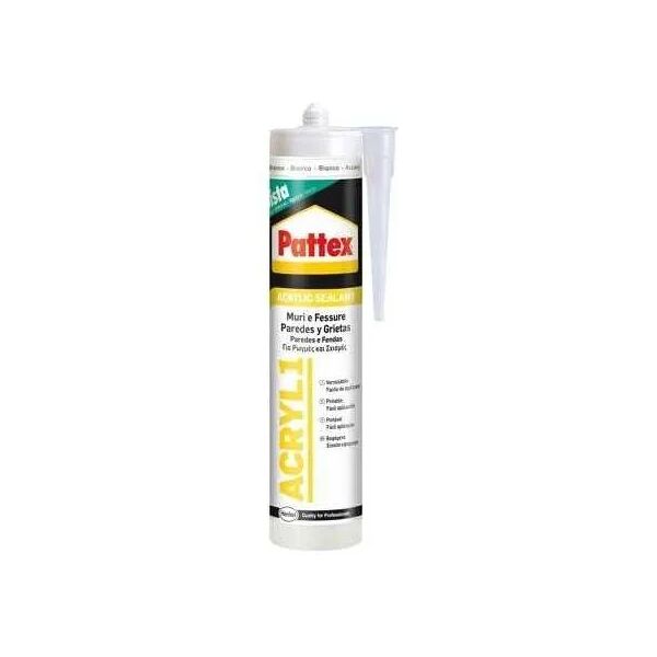 henkel pattex sigillante sista acryl1 colorato - ml.300 grigio