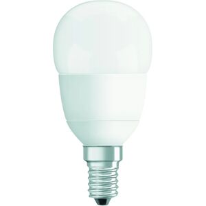 Osram Set da 6 lampadine LED, sferico, opaco, luce calda, 6W=250LM (equiv 40 W), 115° dimmerabile,