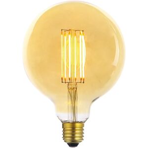 On Lampadina LED, globo, ambrato, luce calda, 6W=400LM (equiv 50 W), 360° dimmerabile,