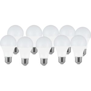 BOTLIGHTING Set da 10 lampadine Kai, LED, goccia, opaco, luce calda, 13W=1521LM (equiv 100 W), 200° ,