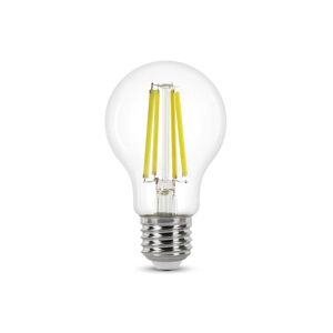 LEXMAN Lampadina LED, goccia, trasparente, luce naturale, 3.8W=806LM (equiv 60 W), 330° ,