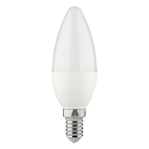 Leroy Merlin Lampadina LED, oliva, trasparente, luce naturale, 4.9W=470LM (equiv 40 W), 240°