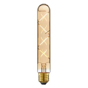 LEXMAN Lampadina LED filamento, tubo, ambrato, luce calda, 3.5W=300LM (equiv 28 W), 330° ,