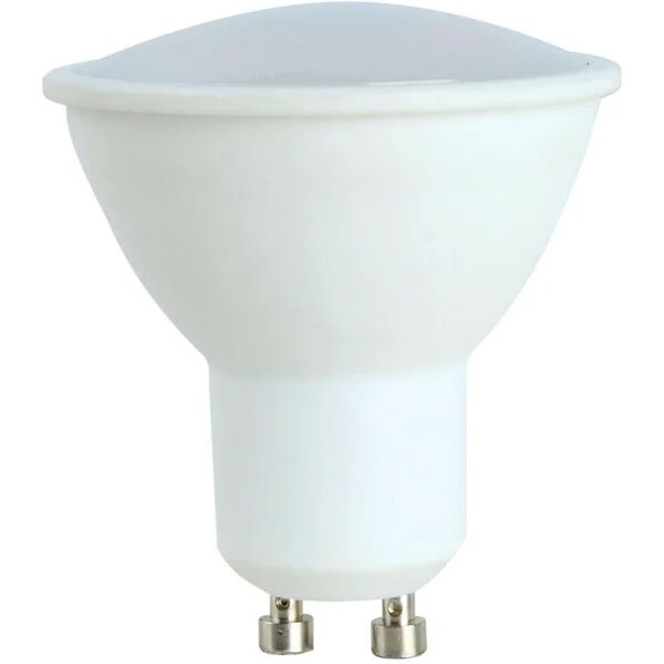 leroy merlin lampadina led, faretto, opaco, luce calda, 5w=400lm (equiv 50 w), 120° dimmerabile