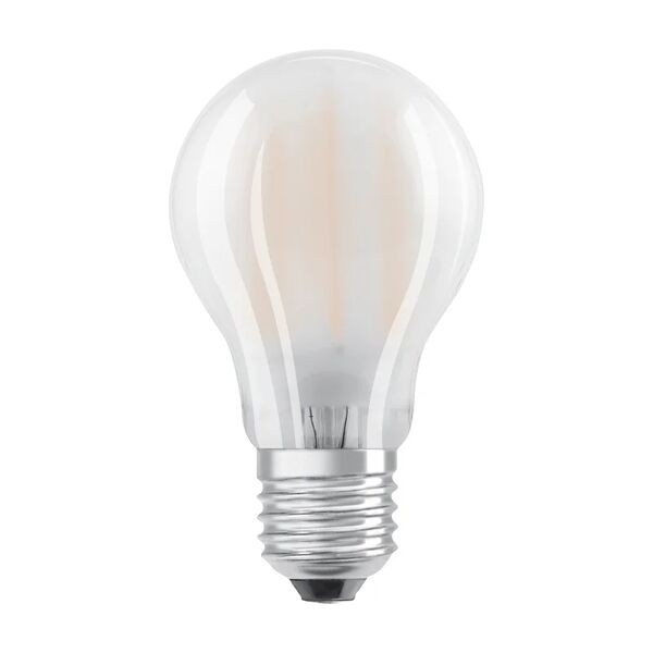 osram set da 2 lampadine led, goccia, opaco, luce calda, 8w=1055lm (equiv 75 w), 320° ,