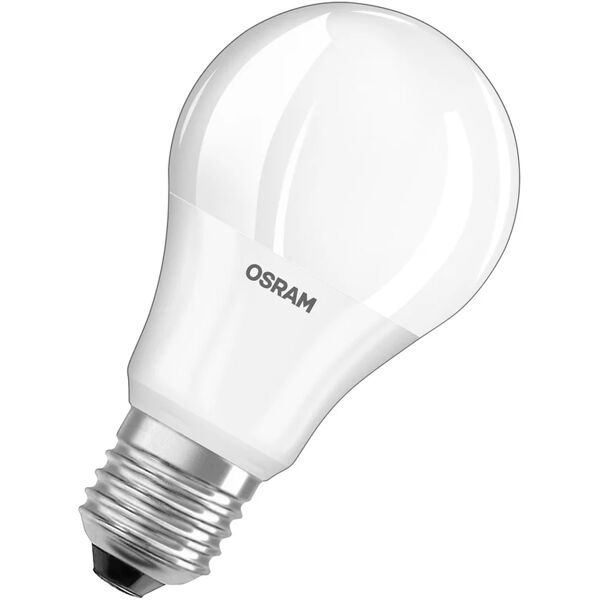 osram set da 5 lampadine led, goccia, opaco, luce calda, 8.5w=806lm (equiv 60 w), 180° ,