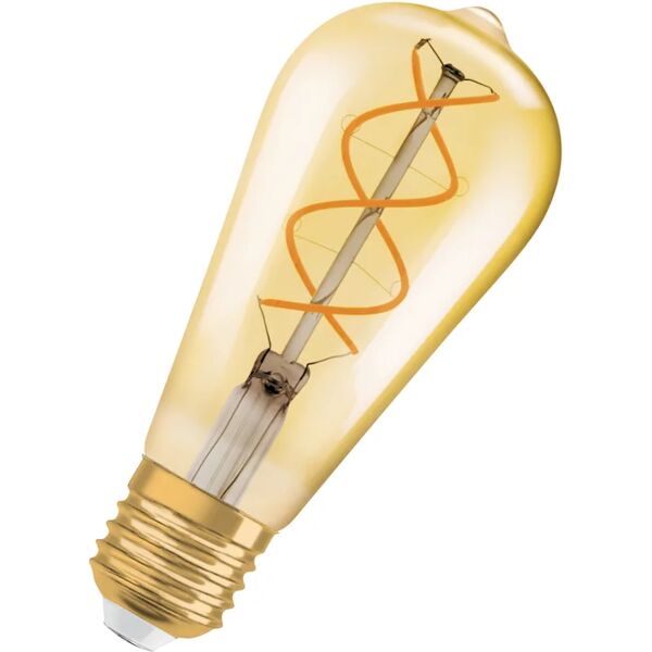 osram lampadina led, goccia, ambrato, luce calda, 5w=250lm (equiv 25 w), 300° ,