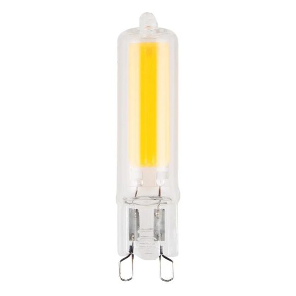 lexman lampadina led, capsula, trasparente, luce fredda, 4w=420lm (equiv 40 w), 360° ,