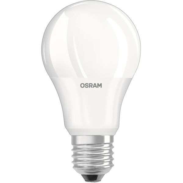 osram set da 4 lampadine led, goccia, smerigliato, luce calda, 8.5w=806lm (equiv 60 w), 300° ,