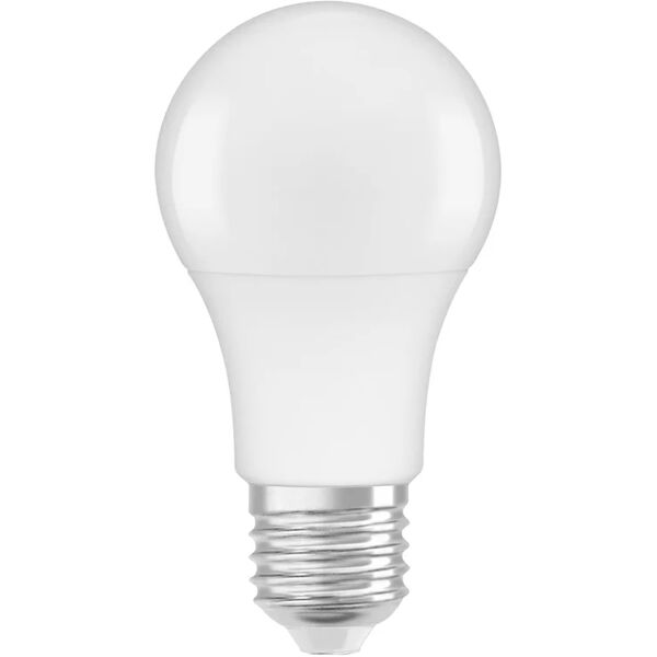 osram lampadina risparmio energetico, led, goccia, opaco, luce calda, 8.5w=806lm (equiv 60 w), 200° ,